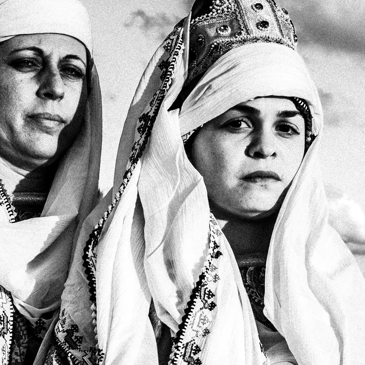 Black and White Photography Wall Art Greece | Costume of Astypalaea on a cliff overlooking the town Dodecanese by George Tatakis - detailed view