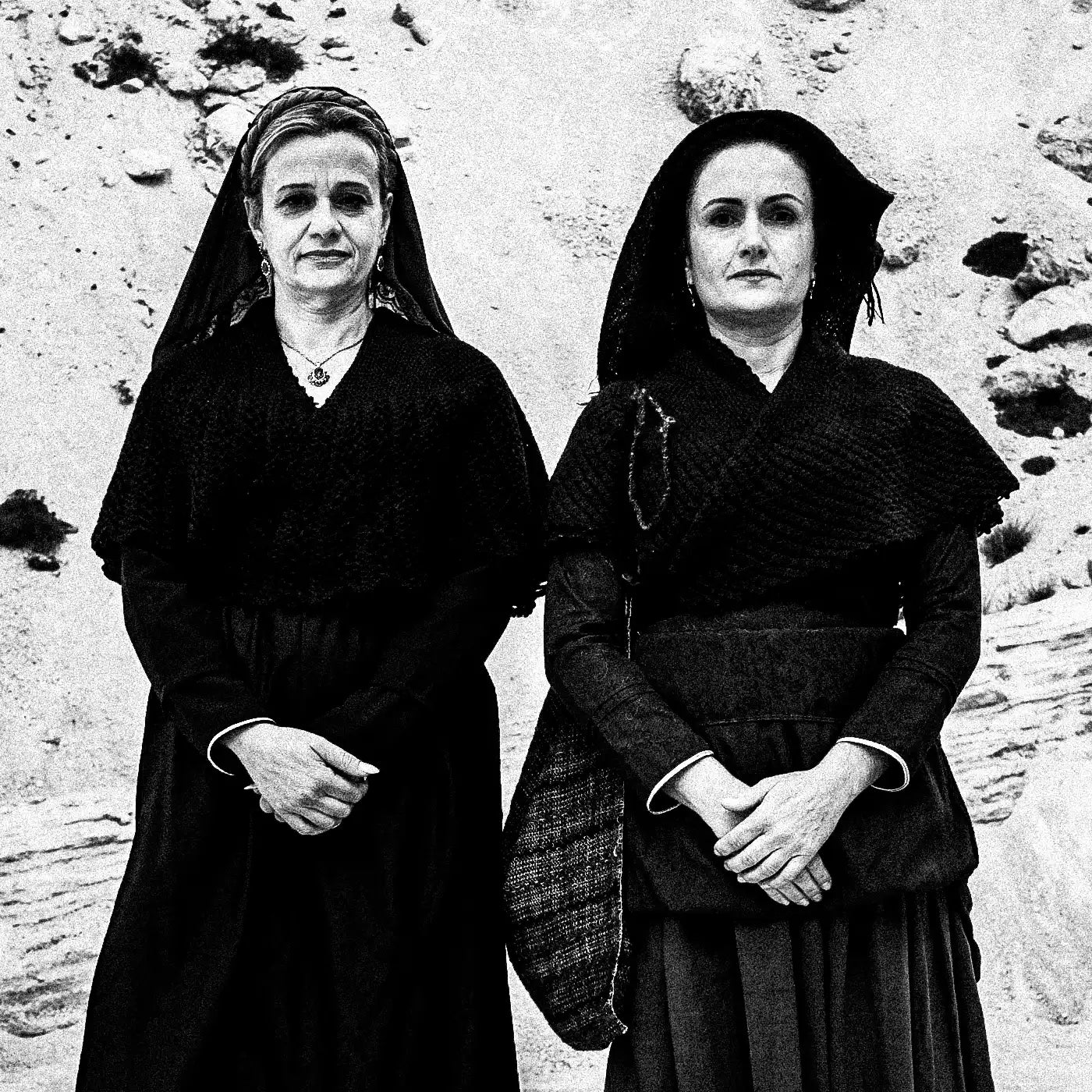 Black and White Photography Wall Art Greece | Costumes of Lefkada island Ionian Sea by George tatakis - detailed view