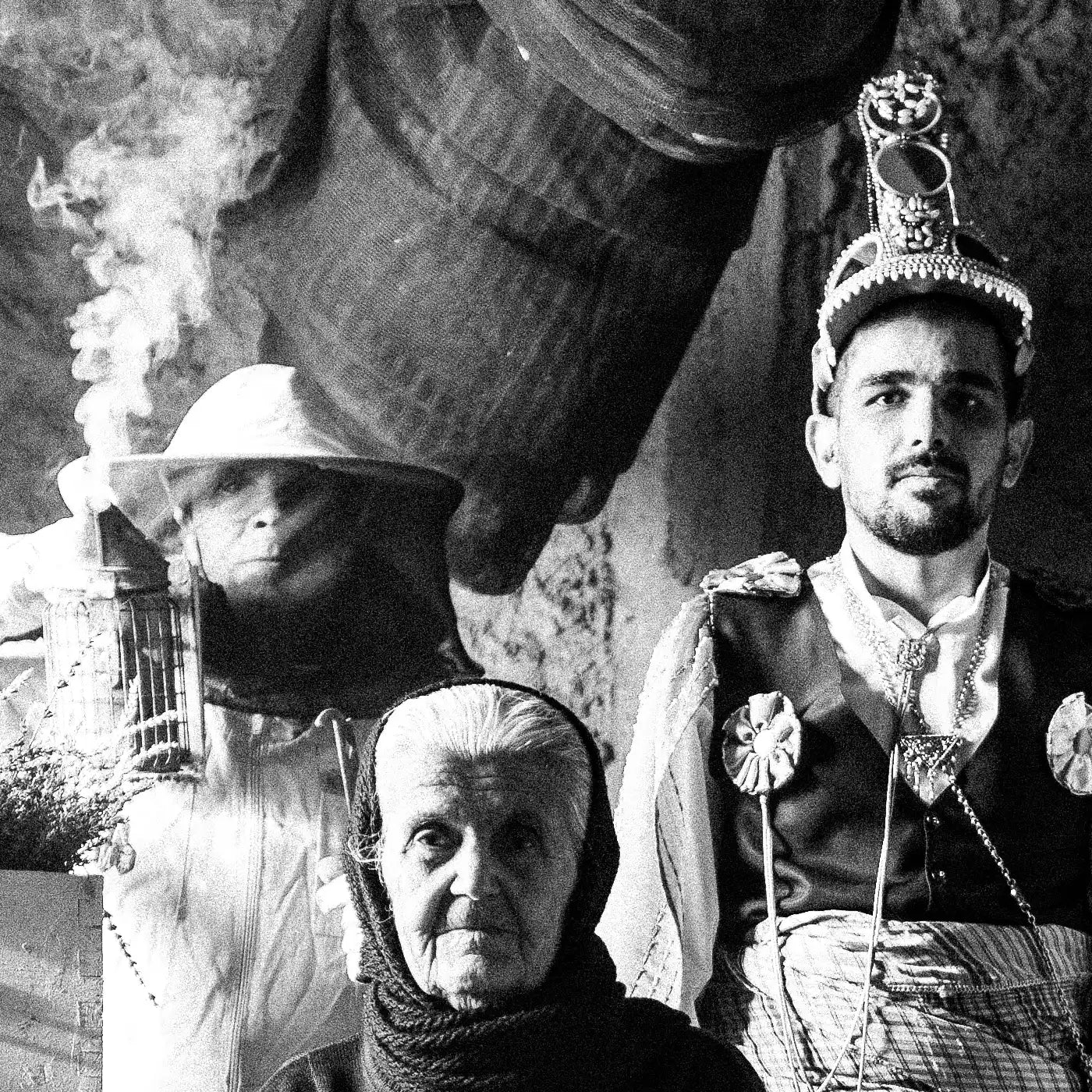 Black and White Photography Wall Art Greece | Beekeepers Kotsamania of Tetralofos Kozani by George Tatakis - detailed view