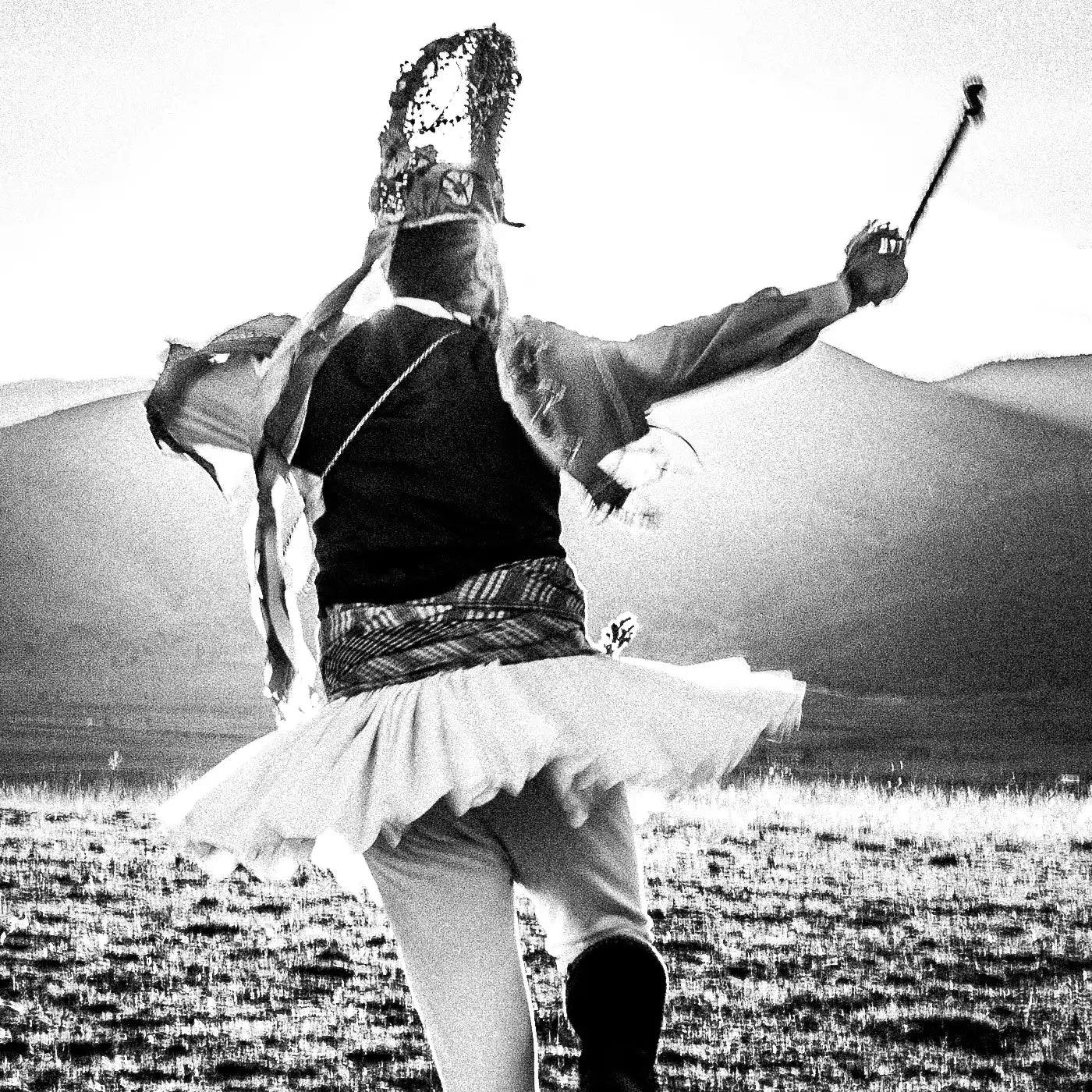 Black and White Photography Wall Art Greece | Kotsamania in Tetralofos Kozani W. Macedonia by George Tatakis - detailed view