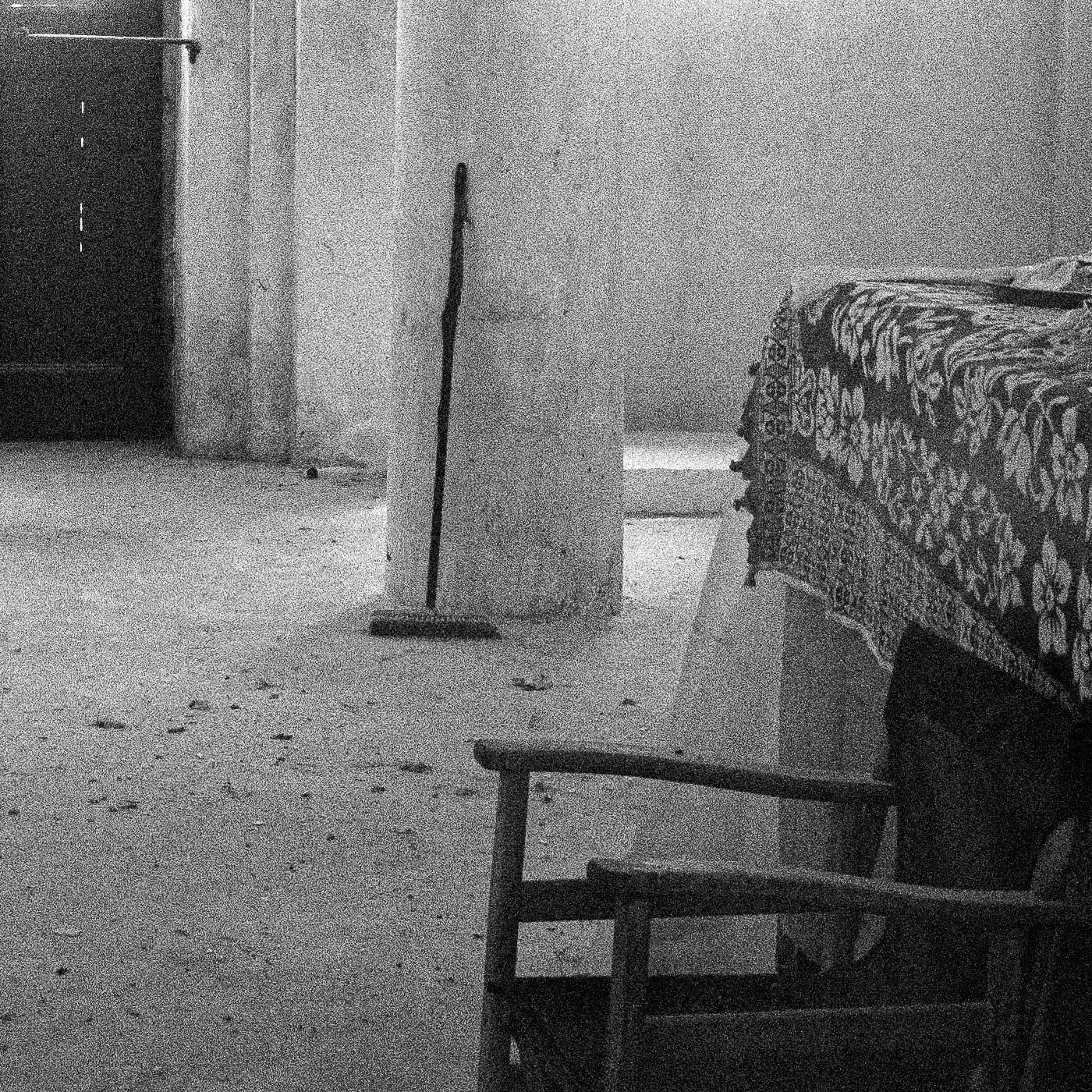 Black and White Photography Wall Art Greece | Church interior in Kastellorizon Dodecanese by George Tatakis - detailed view