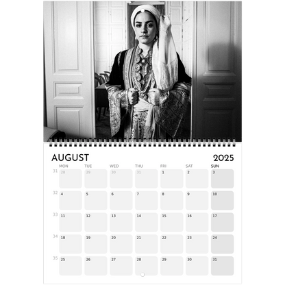 2025 Caryatis Wall Calendar (EU) – Black and White Photography