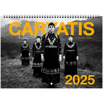 2025 Caryatis Wall Calendar (EU) – Black and White Photography