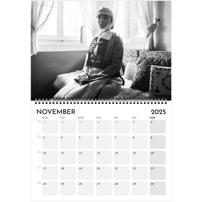 2025 Caryatis Wall Calendar (EU) – Black and White Photography