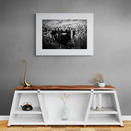 Black and White Photography Wall Art Greece | Limited Edition numbered signed. Cornfield Thrace.