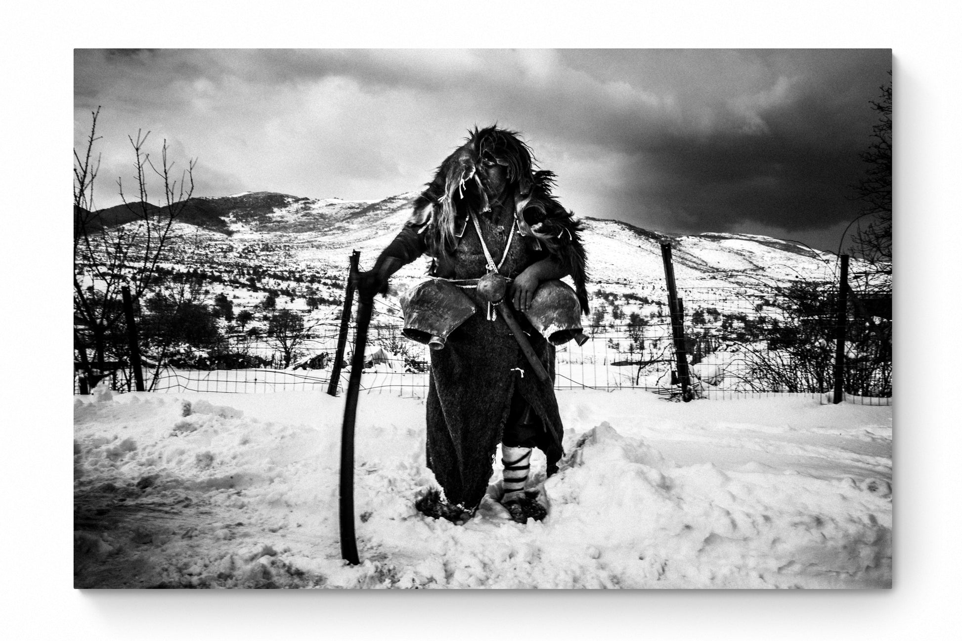 Black and White Photography Wall Art Greece | Arapis in Volax Drama by George Tatakis - whole photo