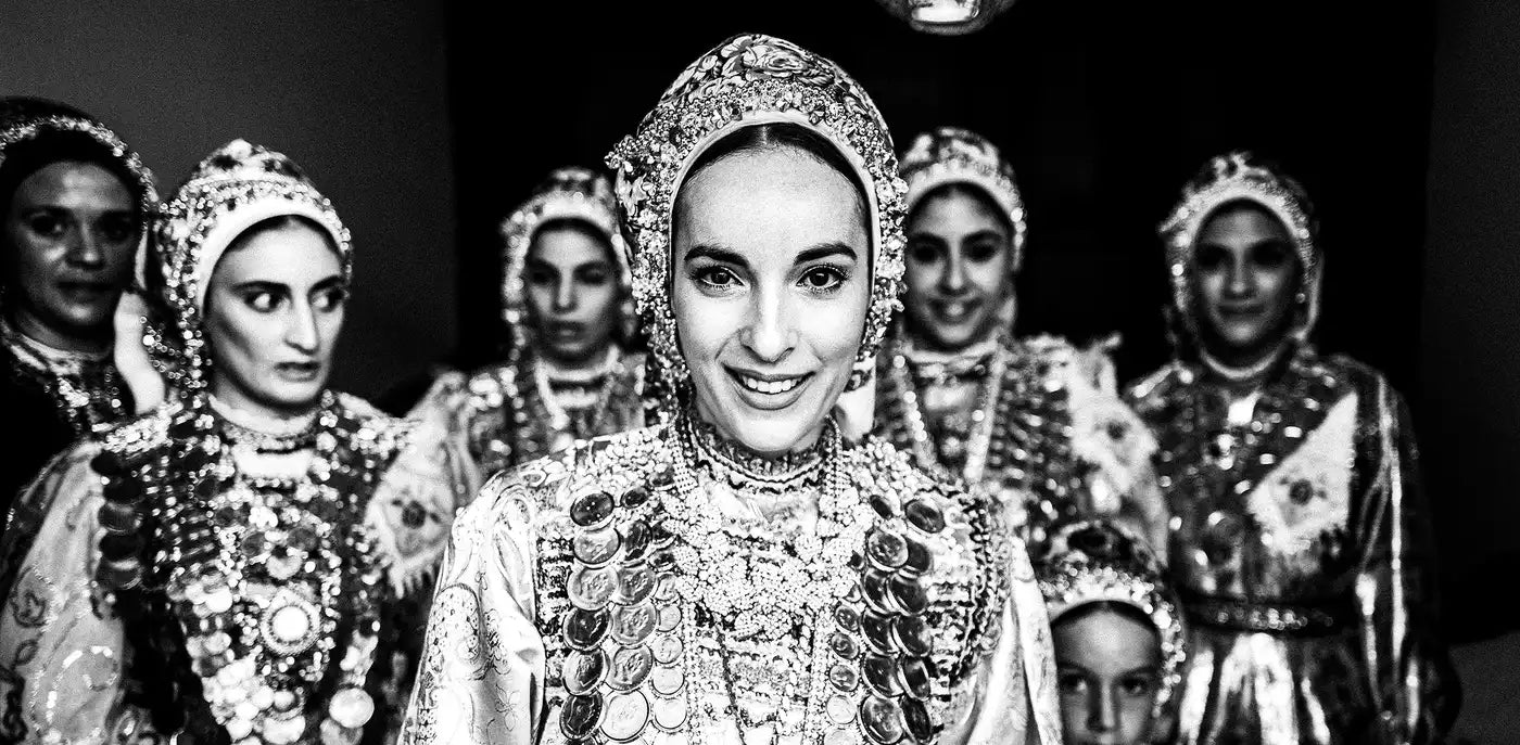 Caryatis Photography Project - Folklore Dresses around Greece, by George Tatakis