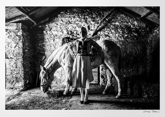 Black and White Photography Wall Art Greece | Delvinaki Pogoni Epirus by George Tatakis
