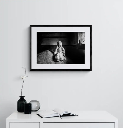 Black and White Photography Wall Art Greece | Costume of Ermakia Kozani W. Macedonia by George Tatakis - single framed photo