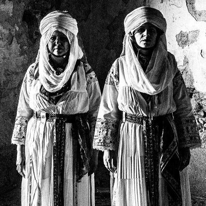 Black and White Photography Wall Art Greece | Kallamoti costumes Chios island Greece by George Tatakis - detailed view