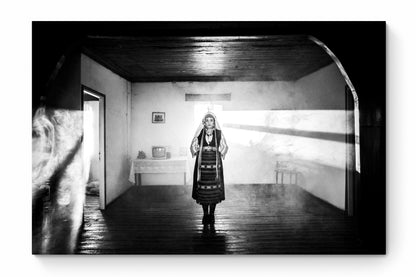 Black and White Photography Wall Art Greece | Rays of light Mani Thrace by George Tatakis - whole photo