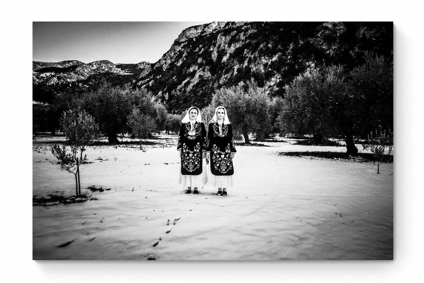 Black and White Photography Wall Art Greece | Costumes of Martino Lokris Phthiotis Greece by George Tatakis - whole photo