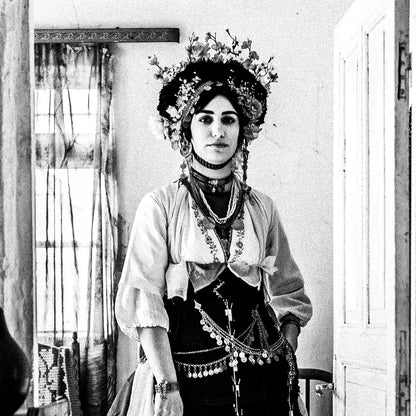 Black and White Photography Wall Art Greece | Costumes of Roumlouki Meliki Imathia Macedonia by George Tatakis - detailed view