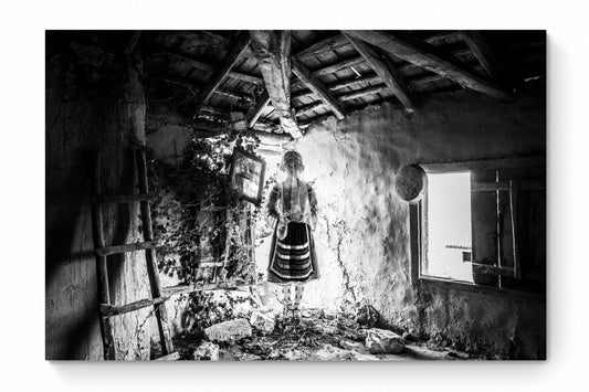 Black and White Photography Wall Art Greece | Bride Metaxades Thrace by George Tatakis - whole photo