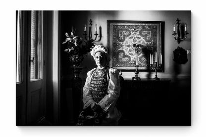 Black and White Photography Wall Art Greece | Costume of Atalanti Lokris Phthiotis Greece by George Tatakis - whole photo