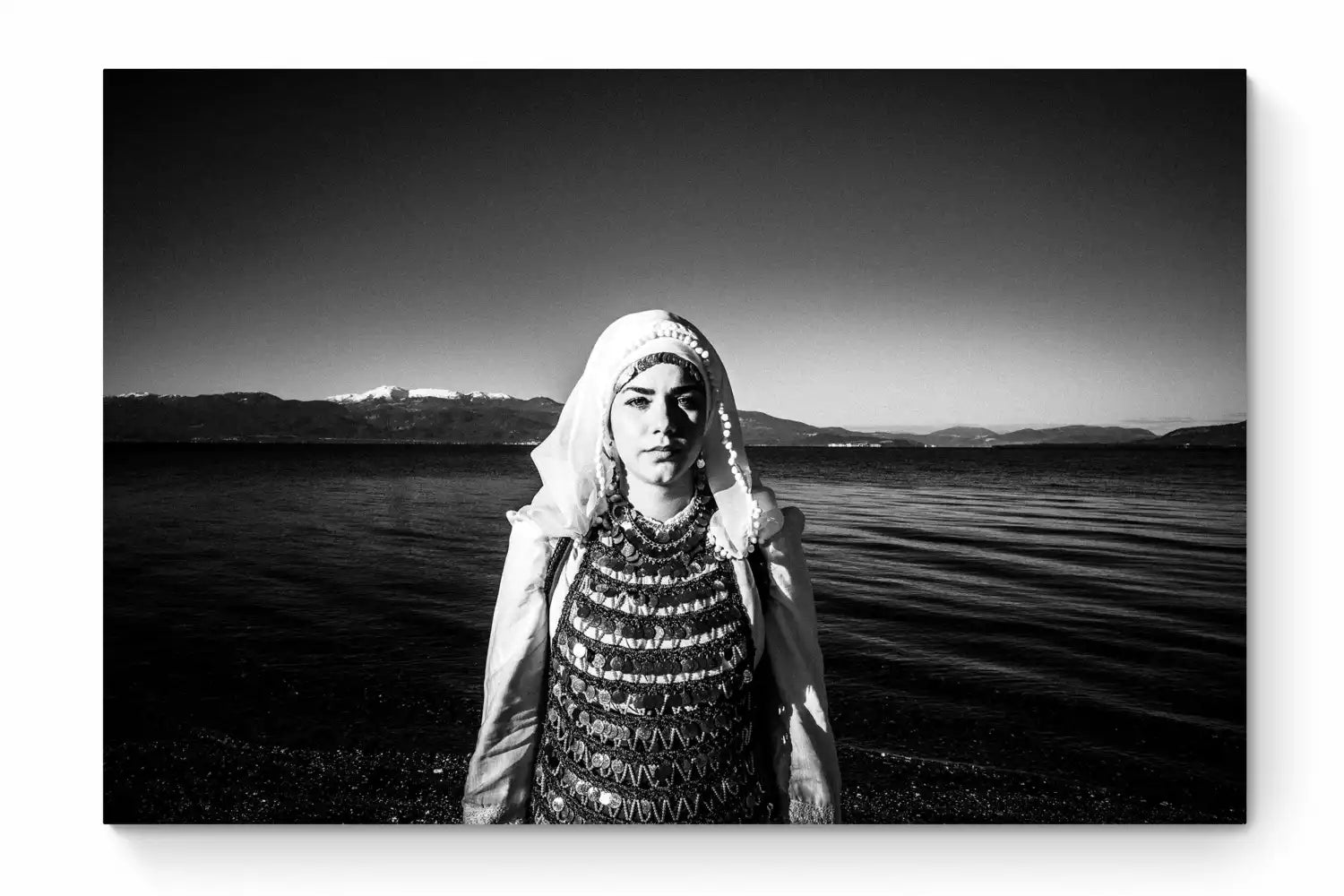 Black and White Photography Wall Art Greece | Costume of Atalanti Lokris Phthiotis Greece by George Tatakis - whole photo