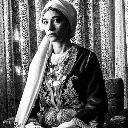 Black and White Photography Wall Art Greece | Costume of Tegea in a traditional home Arcadia Peloponnese by George Tatakis - detailed view