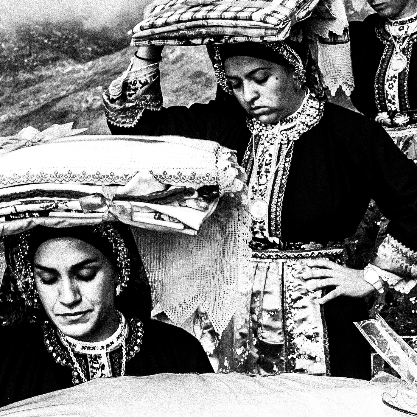 Black and White Photography Wall Art Greece | Dowry in Olympos Karpathos Dodecanese by George Tatakis - detailed view