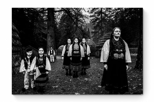 Sarakatsani, Gyftokampos, Epirus, Greece | In the Forest | Black-and-White Wall Art Photography - thumbs