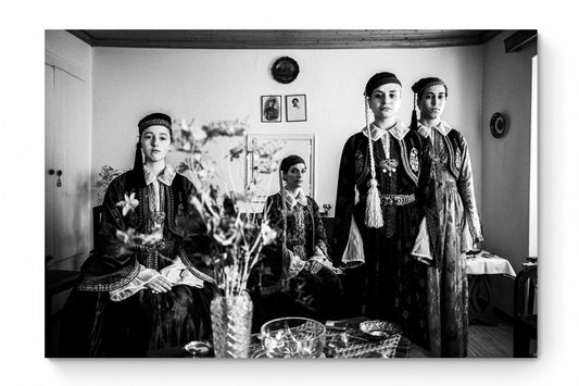 Ioannina, Epirus, Greece | In a Local Home | Black-and-White Wall Art Photography - thumb