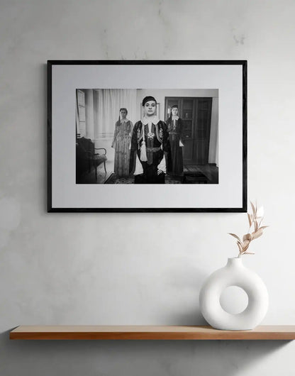 Ioannina, Epirus, Greece | Urban Dresses | Black-and-White Wall Art Photography - single print framed