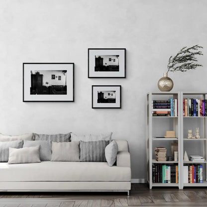 Metsovo, Epirus, Greece | House Interior | Black-and-White Wall Art Photography - framing options
