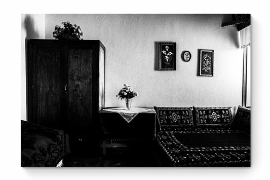 Metsovo, Epirus, Greece | House Interior | Black-and-White Wall Art Photography - thumb