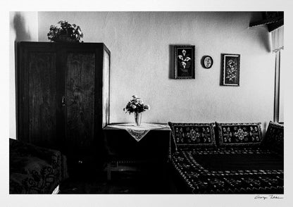 Metsovo, Epirus, Greece | House Interior | Black-and-White Wall Art Photography