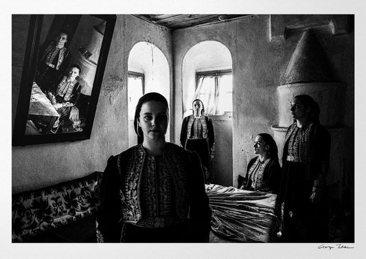 Filiates, Thesprotia, Epirus, Greece | Mirrored Portraits | Black-and-White Wall Art Photography