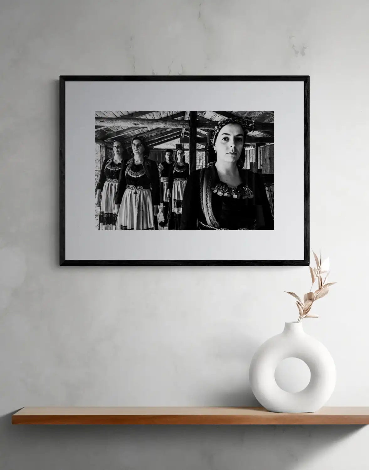 Vovousa, Zagori, Epirus, Greece | At the Sawmill | Black-and-White Wall Art Photography - single print framed