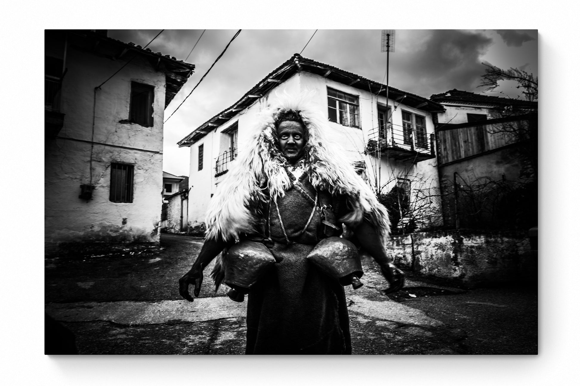 Black and White Photography Wall Art Greece | Arapis in Volax Drama by George Tatakis - whole photo