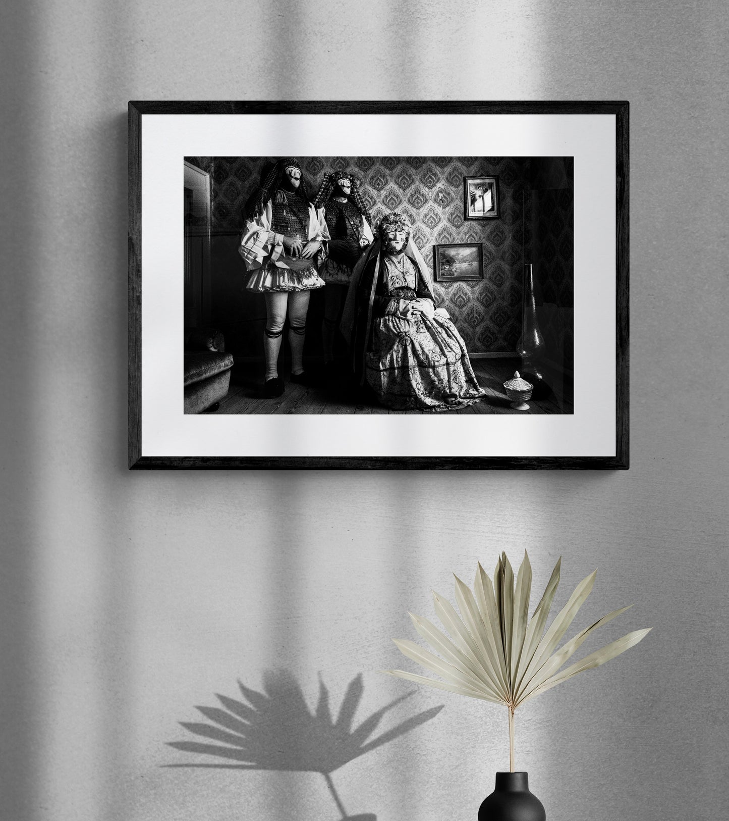 Black and White Photography Wall Art Greece | Genitsari & Boules of Naoussa W. Macedonia by George Tatakis - single framed photo