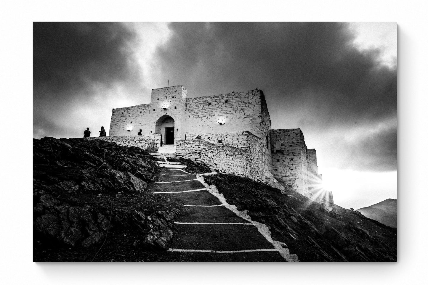 Black and White Photography Wall Art Greece | Profits Elias Sifnos Cyclades by George Tatakis - whole photo
