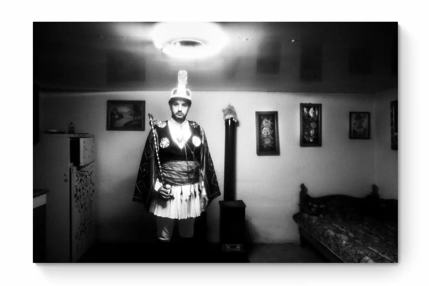 Black and White Photography Wall Art Greece | Kotsamanos of Tetralofos Kozani W. Macedonia by George Tatakis - whole photo