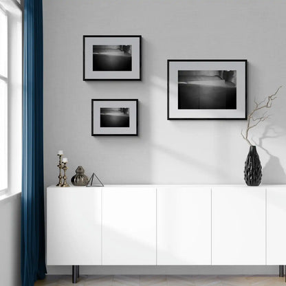 Forms in Oia | Santorini | Chorōs | Black-and-white wall art photography from Greece - framing options