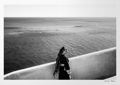 Black and White Photography Wall Art Greece | St. Minas Olympos Karpathos Dodecanese by George Tatakis