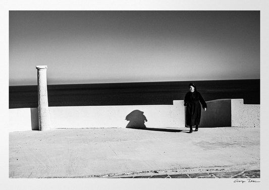 Black and White Photography Wall Art Greece | St. Minas Olympos Karpathos Dodecanese by George Tatakis