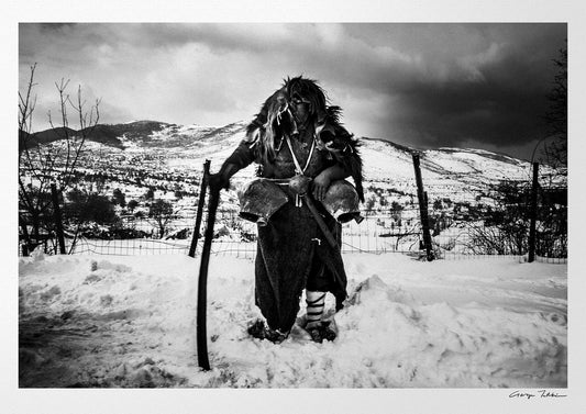 Black and White Photography Wall Art Greece | Arapis in Volax Drama by George Tatakis