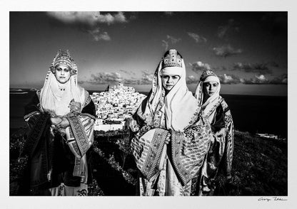 Black and White Photography Wall Art Greece | Costume of Astypalaea Dodecanese Greece by George Tatakis
