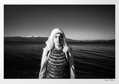 Black and White Photography Wall Art Greece | Costume of Atalanti Lokris Phthiotis Greece by George Tatakis