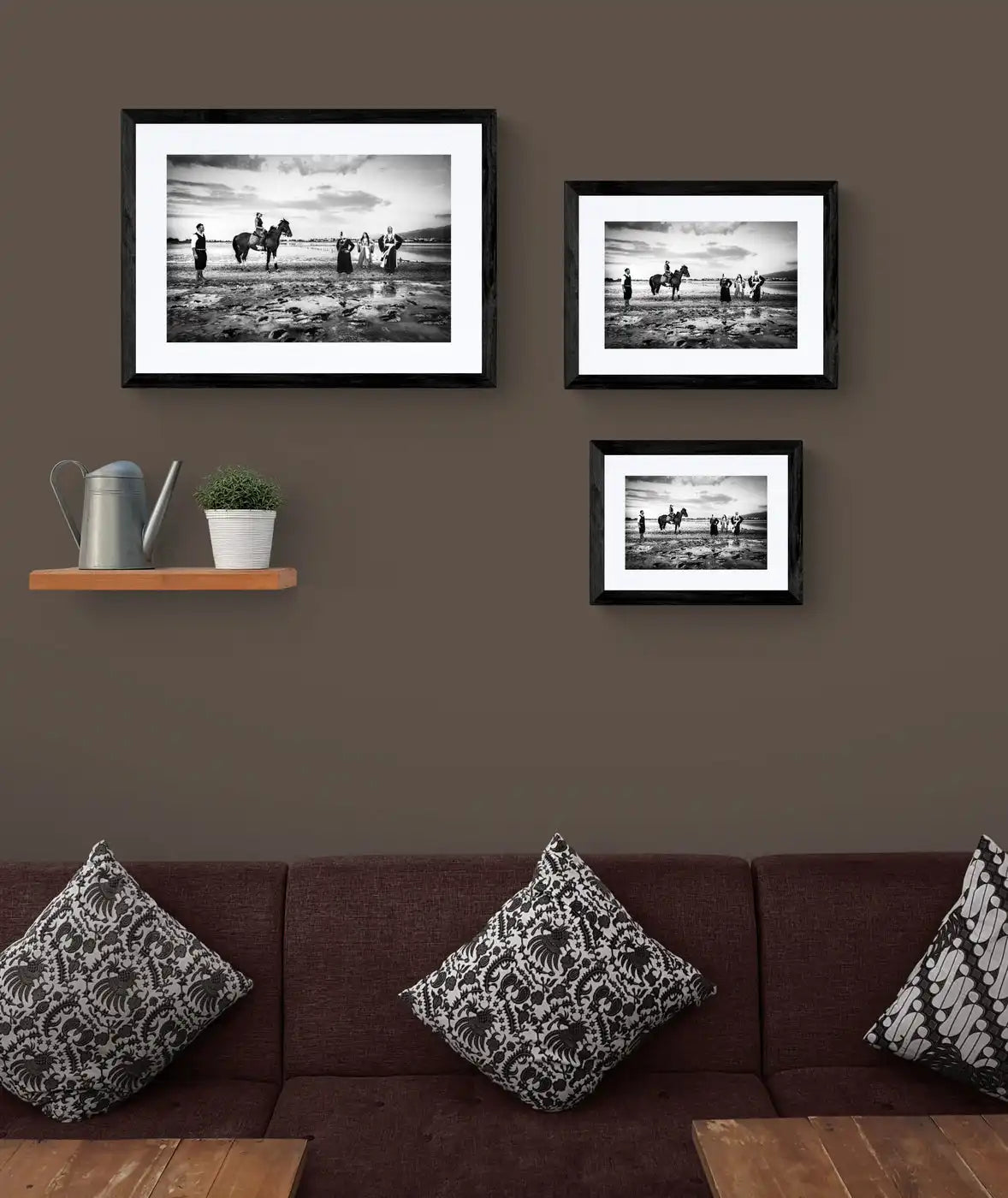 Black and White Photography Wall Art Greece | Salt lake Tigaki Kos DodecaneseBlack and White Photography Wall Art Greece | Salt lake Tigaki Kos Dodecanese by George Tatakis - framing options