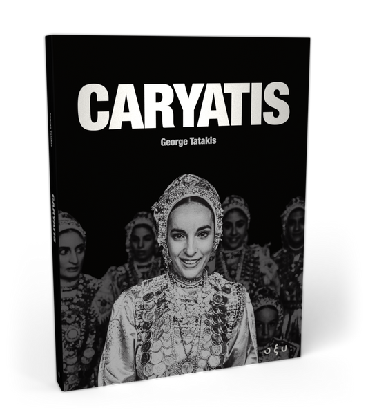 Caryatis by George Tatakis — three-quarter hardcover book render