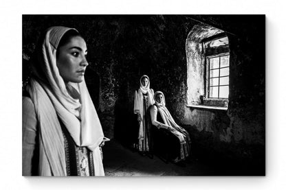 Black and White Photography Wall Art Greece | Elata costumes Mastichochorea Chios island Greece by George Tatakis - whole photo