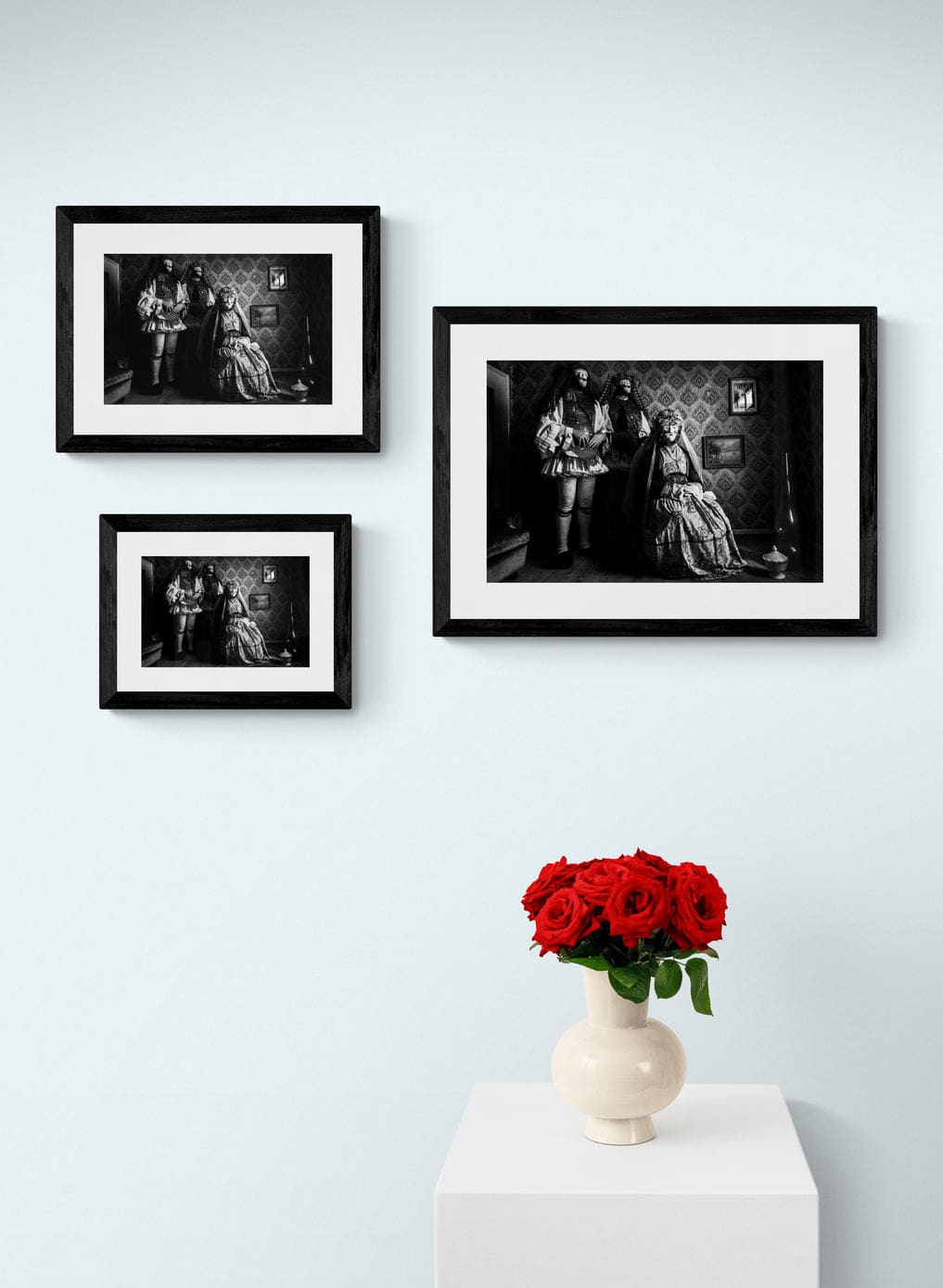 Black and White Photography Wall Art Greece | Genitsari & Boules of Naoussa W. Macedonia by George Tatakis - framing options