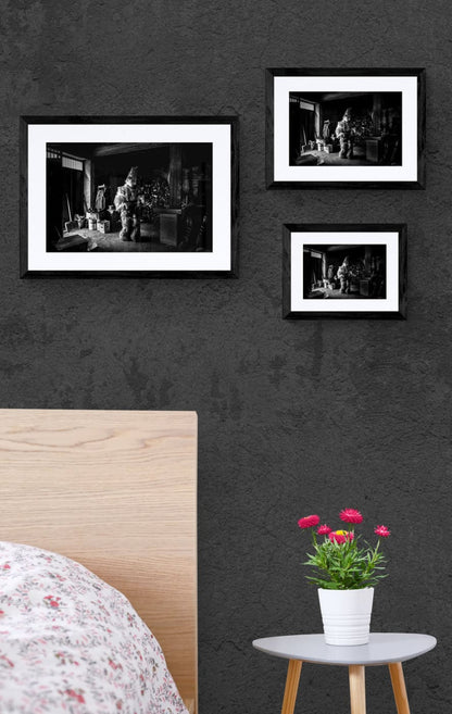 Black and White Photography Wall Art Greece | Arkoudes in Volax Drama by George Tatakis - framing options