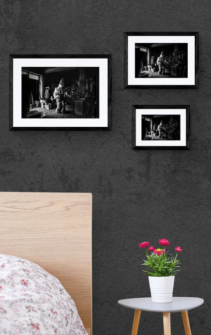 Black and White Photography Wall Art Greece | Arkoudes in Volax Drama by George Tatakis - framing options