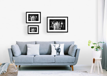 Black and White Photography Wall Art Greece | Traditional costumes of Archangelos in a traditional house Rhodes by George Tatakis - framing options