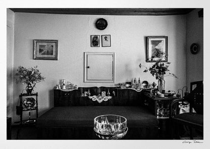 Ioannina, Epirus, Greece | Home Interior | Black-and-White Wall Art Photography