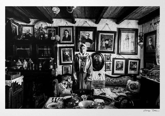 Black and White Photography Wall Art Greece | Costume of Kalymnos Dodecanese by George Tatakis