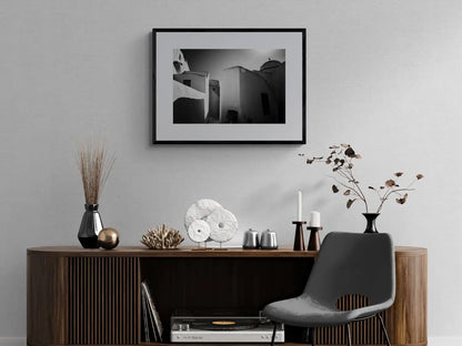 Long Forms at Emporio | Santorini | Chorōs | Black-and-white wall art photography from Greece